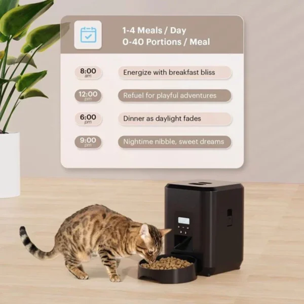 2L Automatic Pet Feeder with Timer – Smart Cat & Dog Feeder